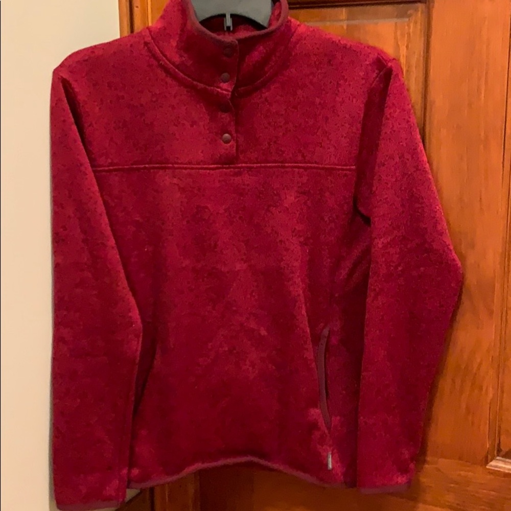 3/4 snap up pullover